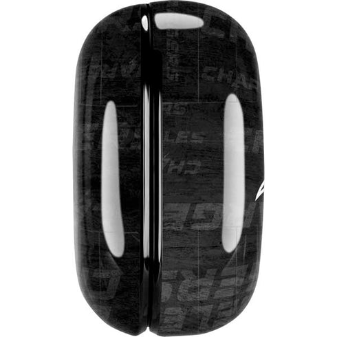 NFL Los Angeles Chargers Black & White Galaxy Buds Live Skin